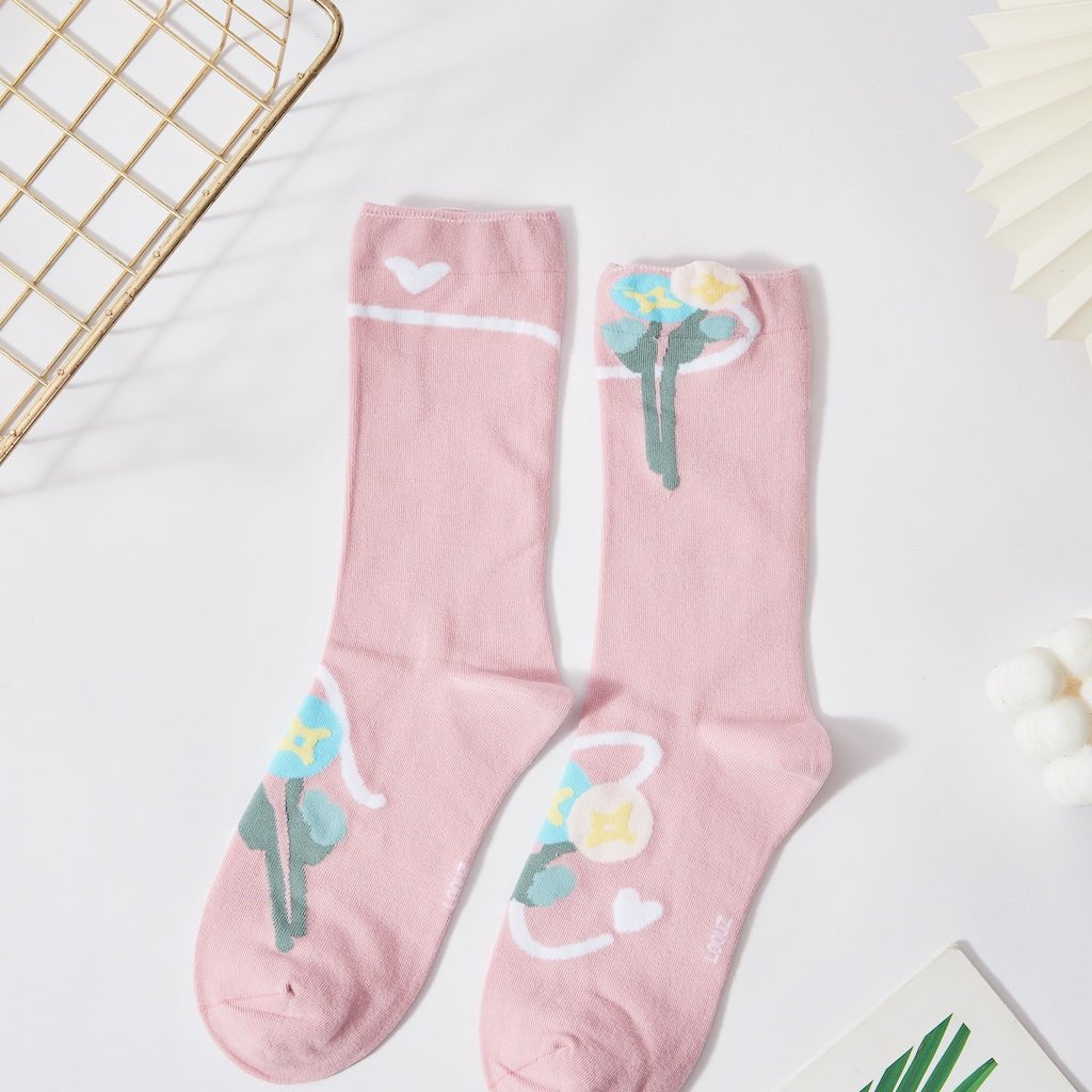 Women's Blooming Dreams Socks - LOOUZ