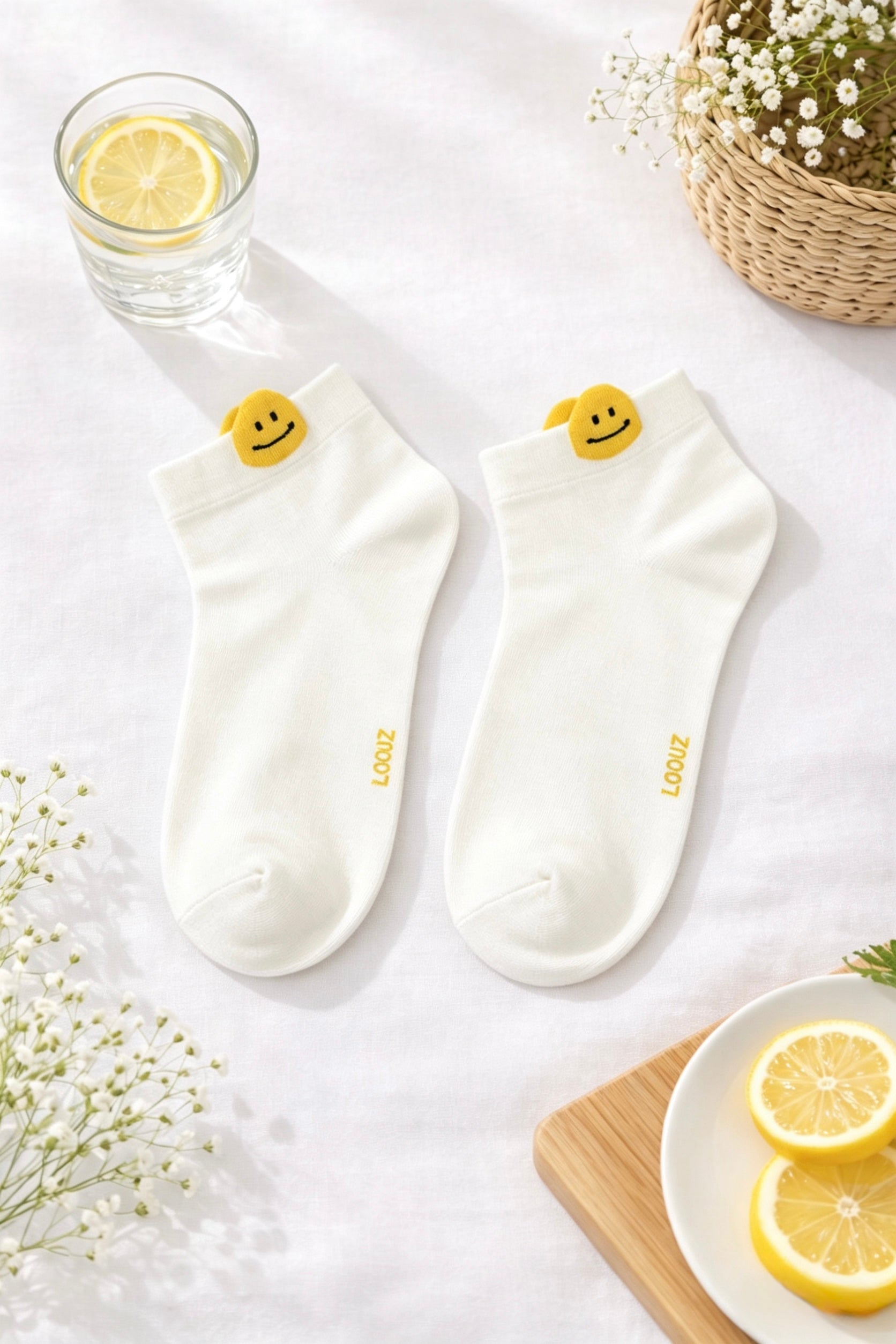 Women's Peek-a-Boo Charm Socks
