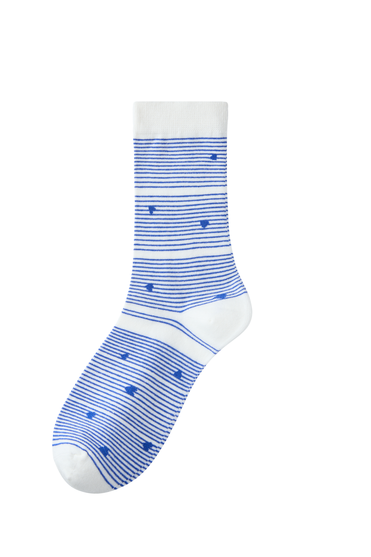 Women's Candy Stripe Heart Socks