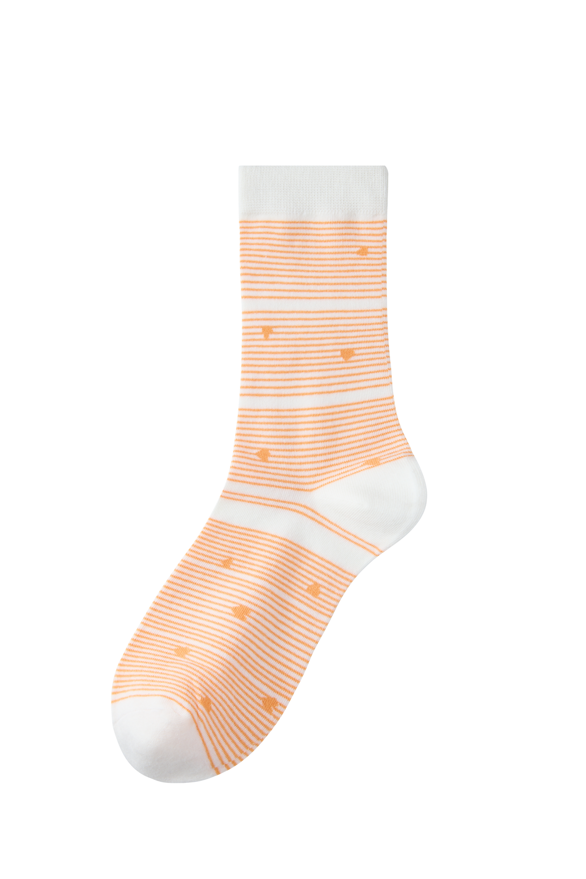 Women's Candy Stripe Heart Socks