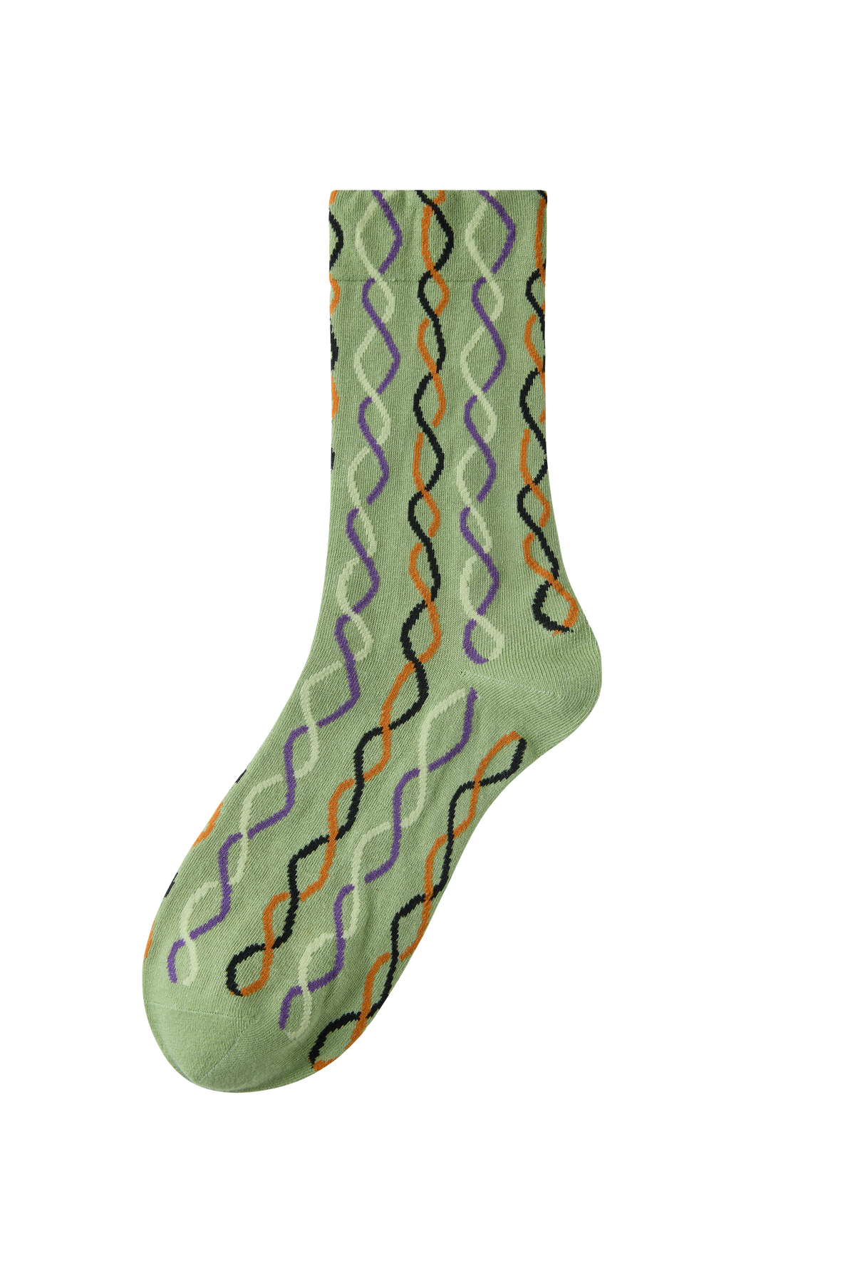 Women's Wavy Retro Vibe Socks