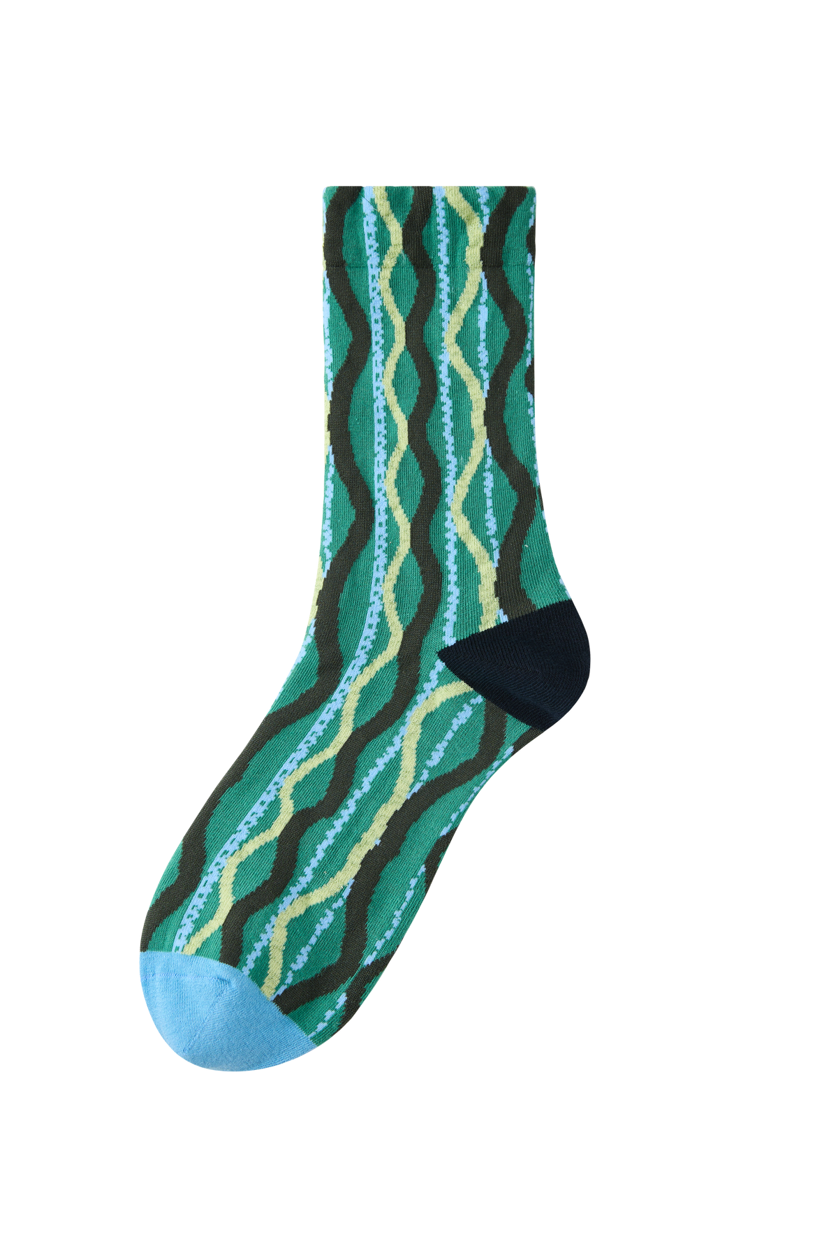 Women's Wavy Retro Vibe Socks