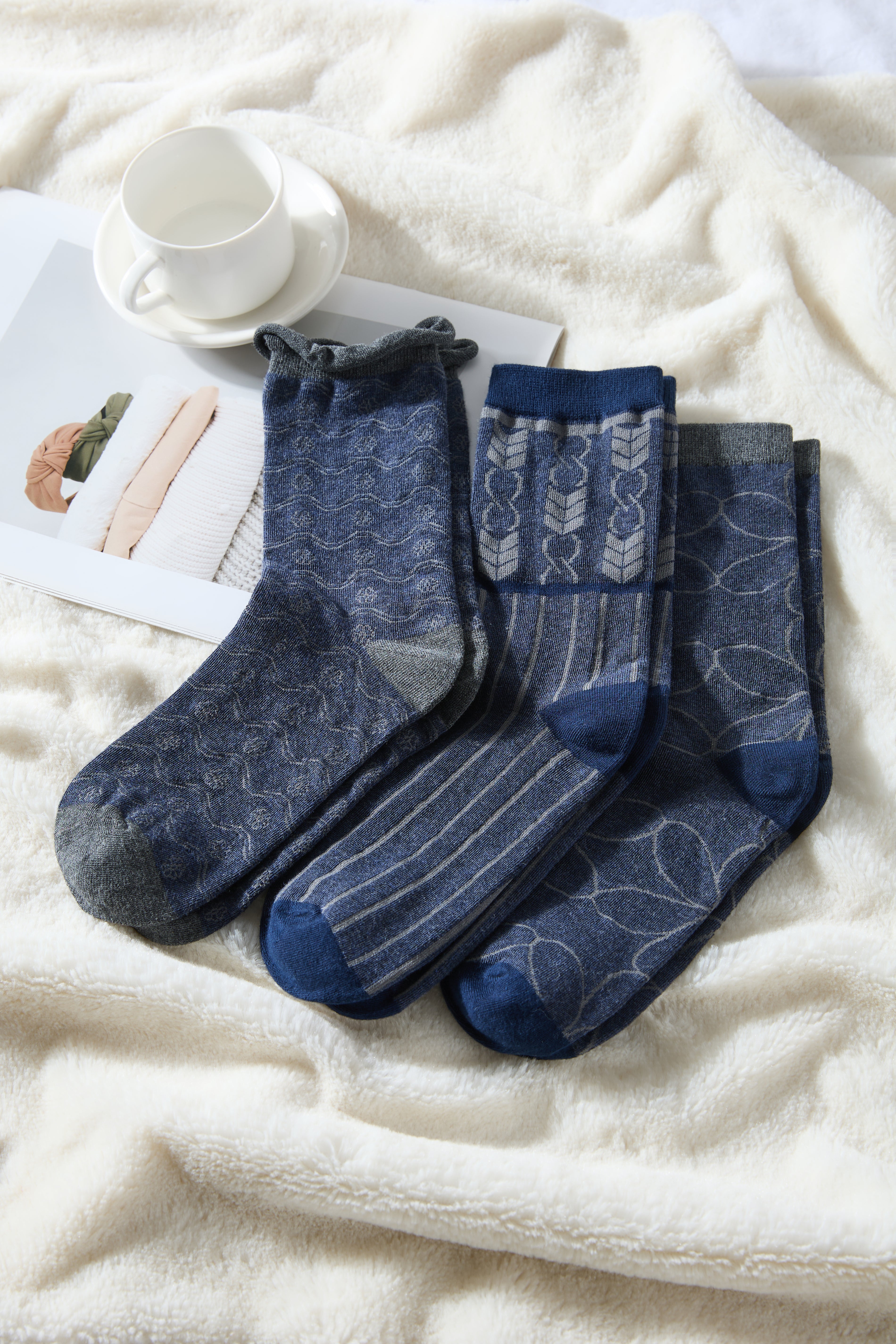 Women's  Abstract Line Socks