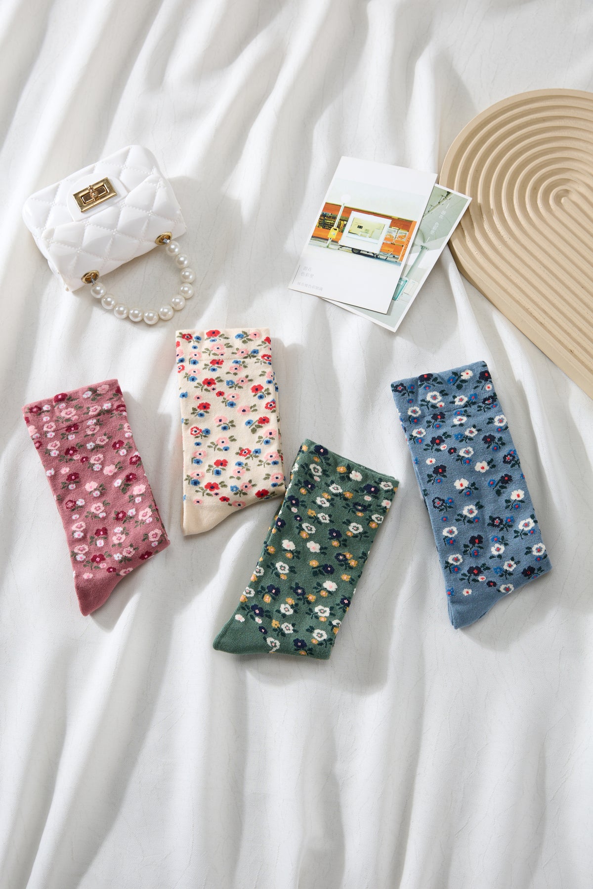 Women's Vintage Bloom Cotton Socks