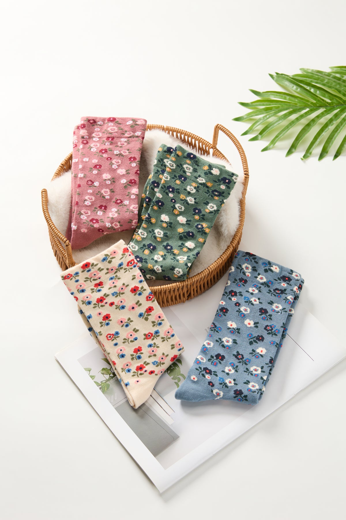 Women's Vintage Bloom Cotton Socks