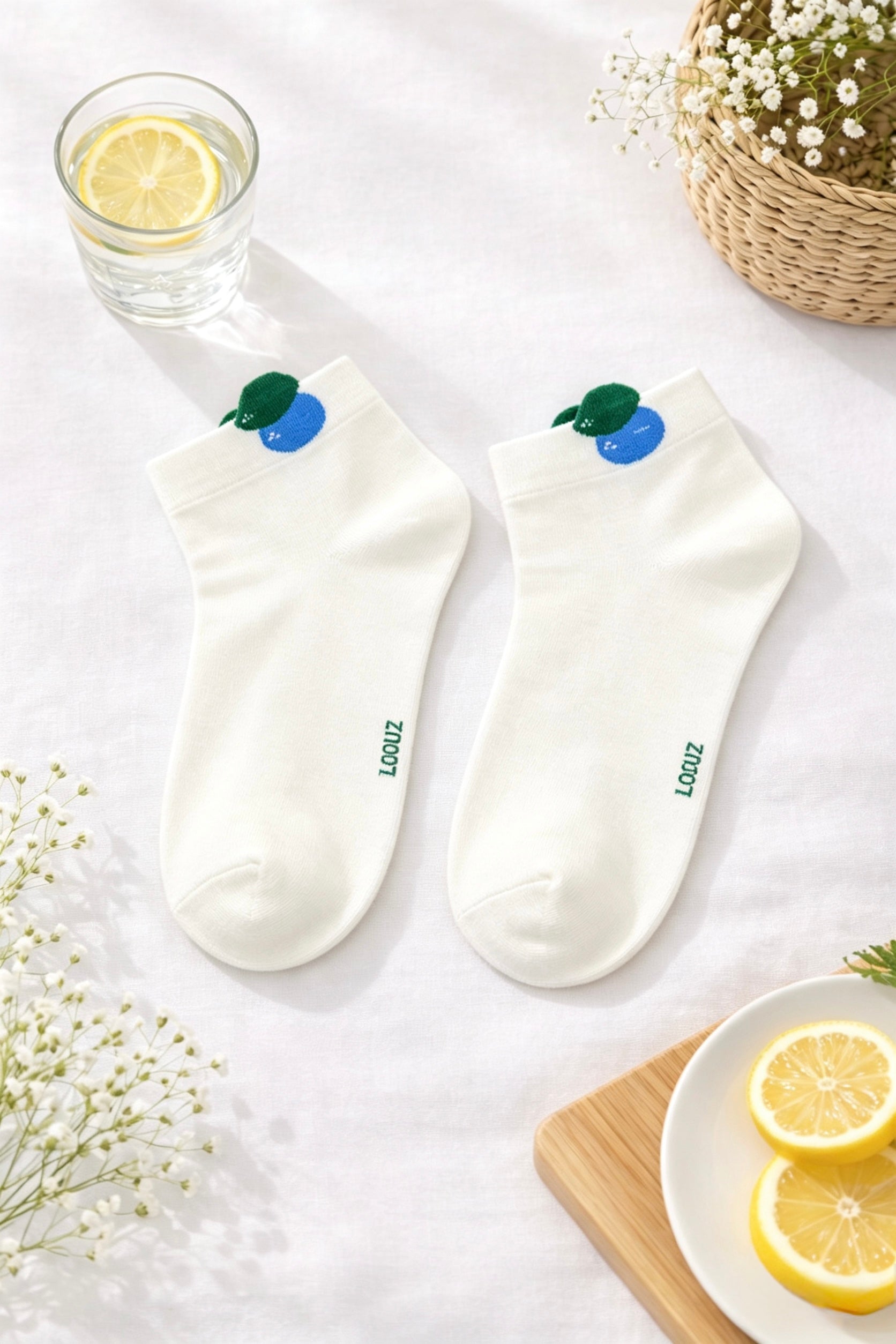Women's Peek-a-Boo Charm Socks