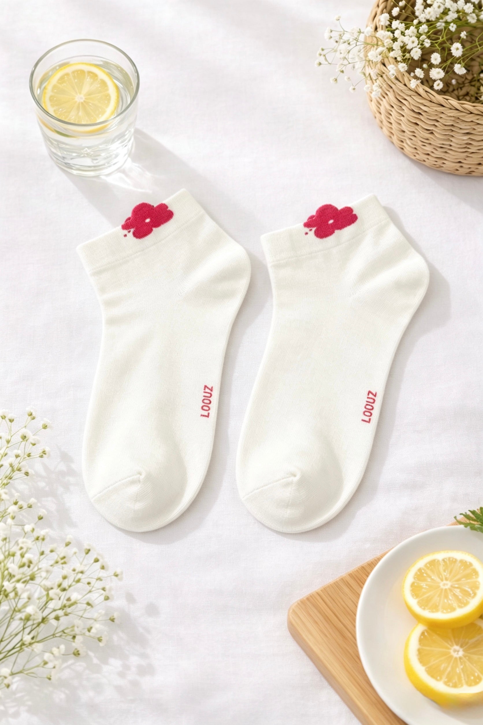 Women's Peek-a-Boo Charm Socks