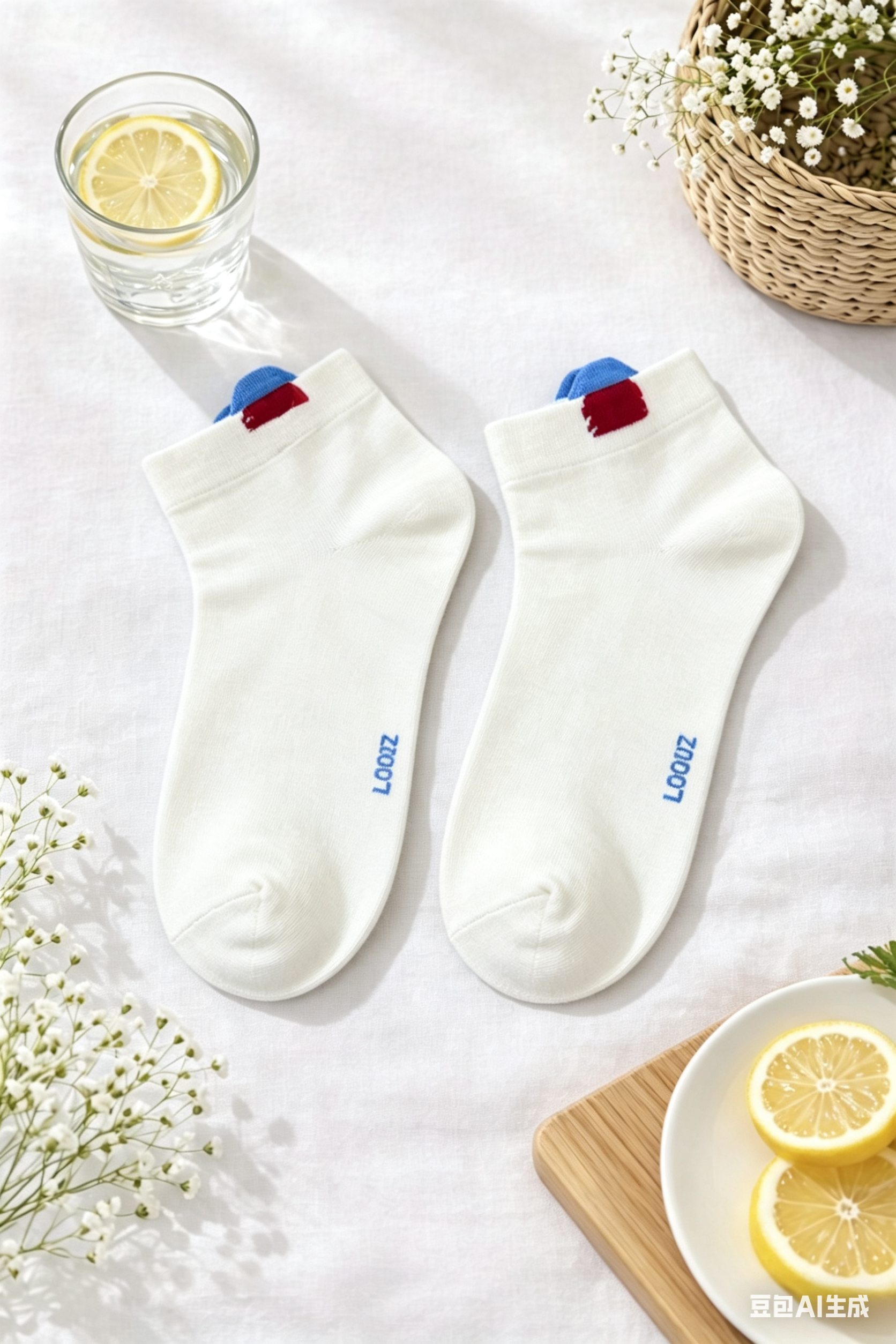 Women's Peek-a-Boo Charm Socks