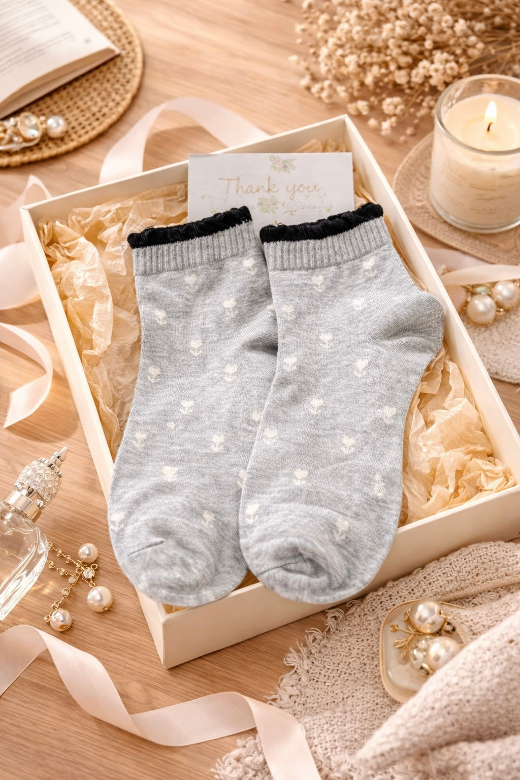 Women's Milk Tea Socks