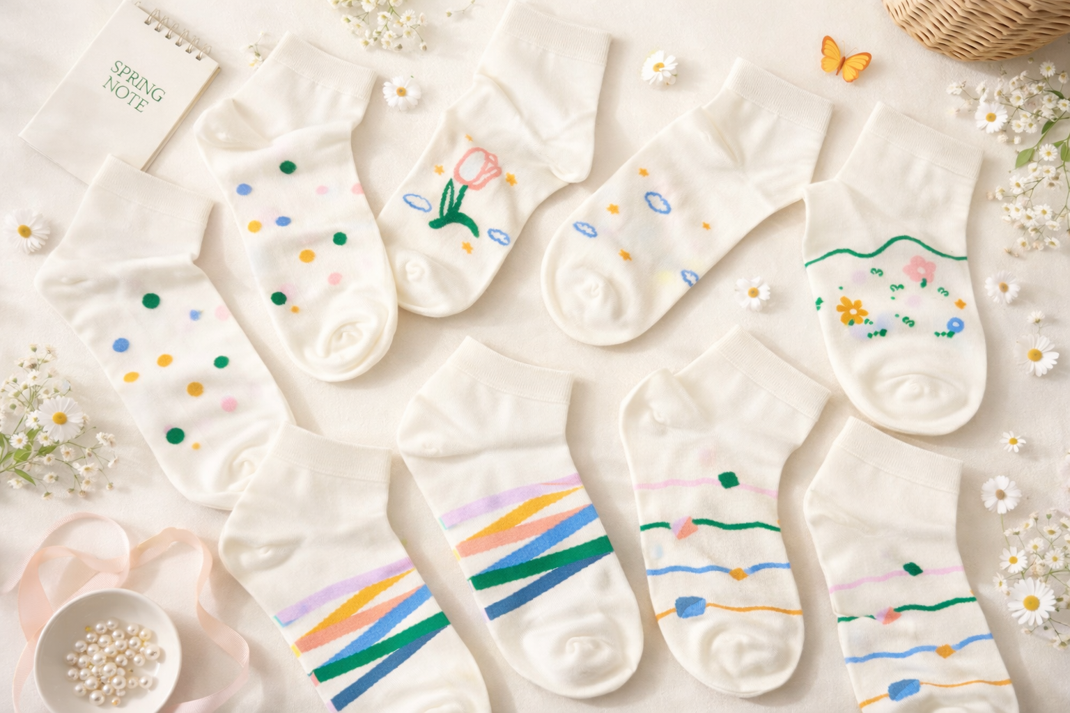 Women's Sweet Garden Socks