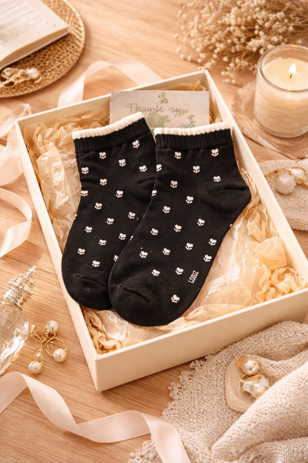 Women's Milk Tea Socks
