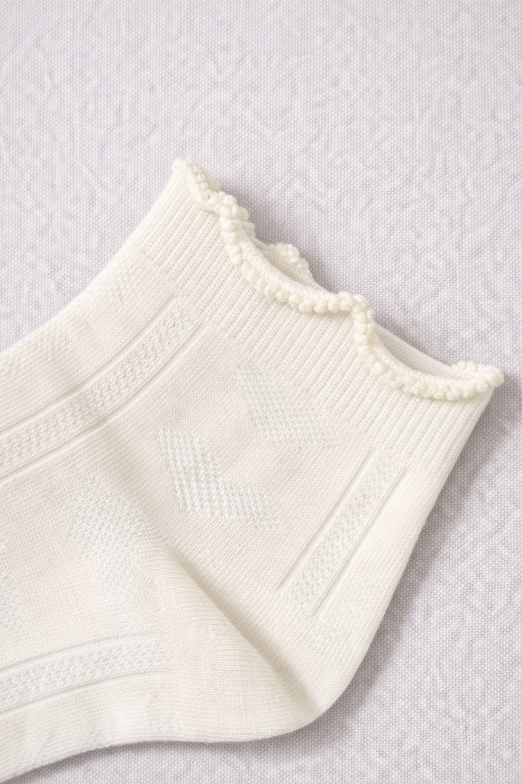 Women's Ivory Basics Socks