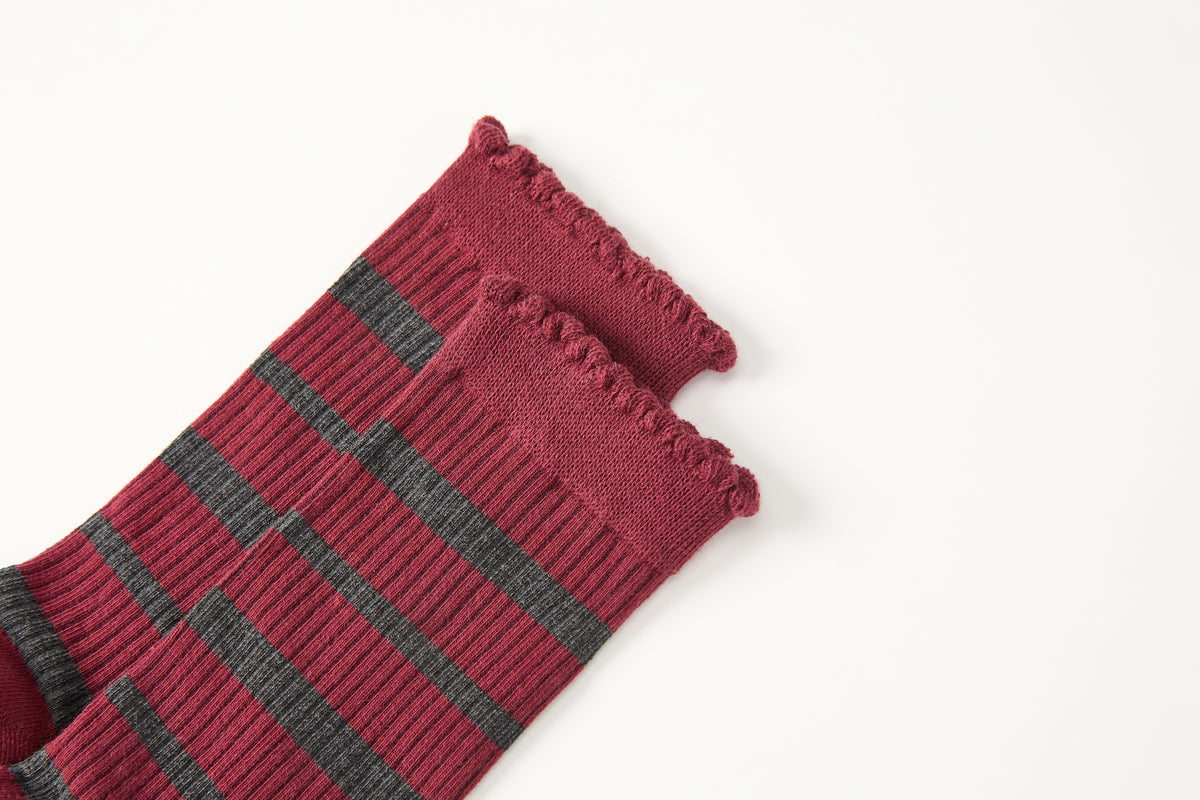 Women's Vintage Cozy Ruffle Socks