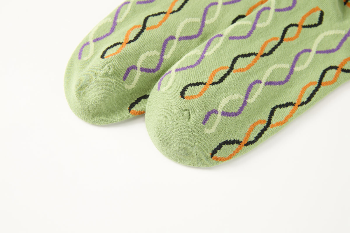 Women's Wavy Retro Vibe Socks