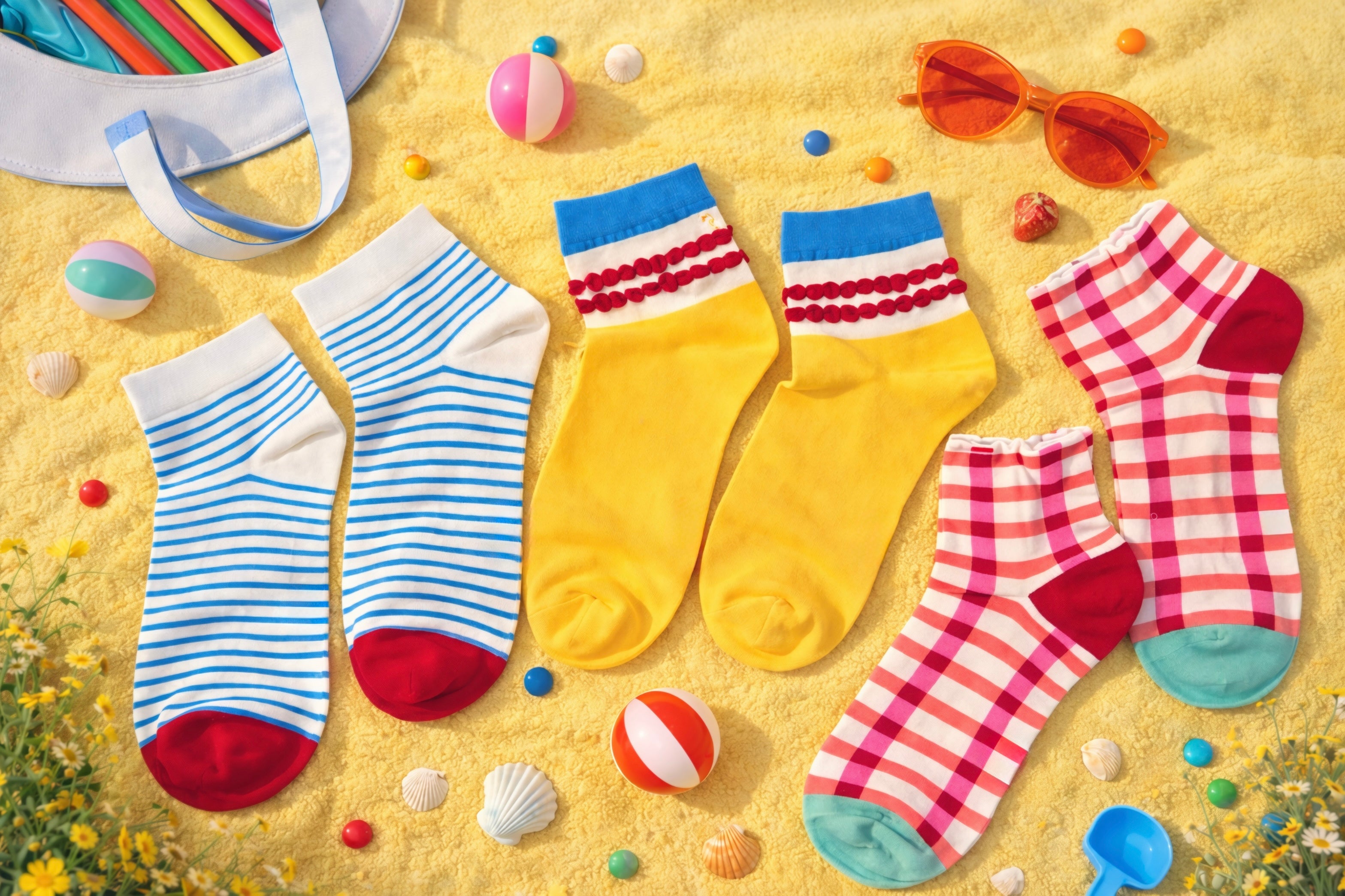 LOOUZ Trendy Socks Smiley Socks for Women and Men