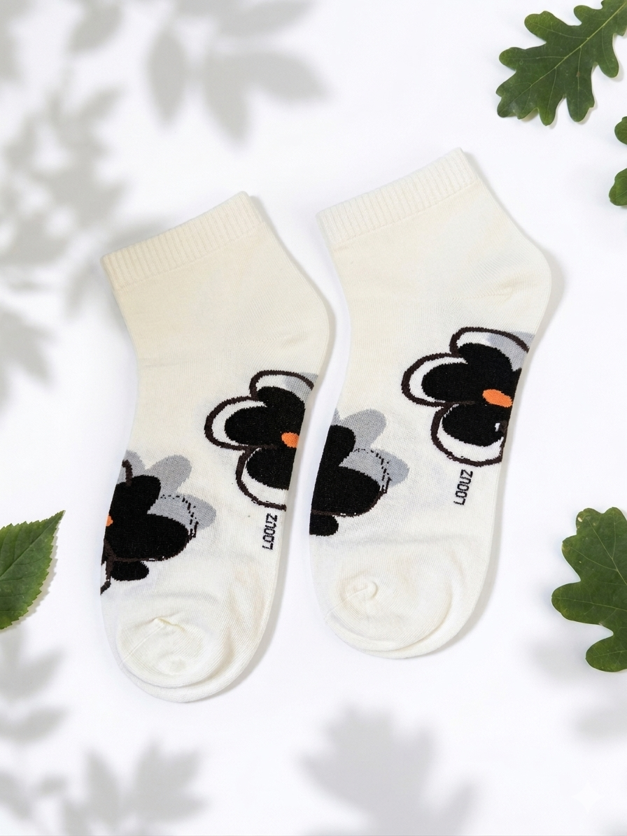 Women's Noir Bloom Socks
