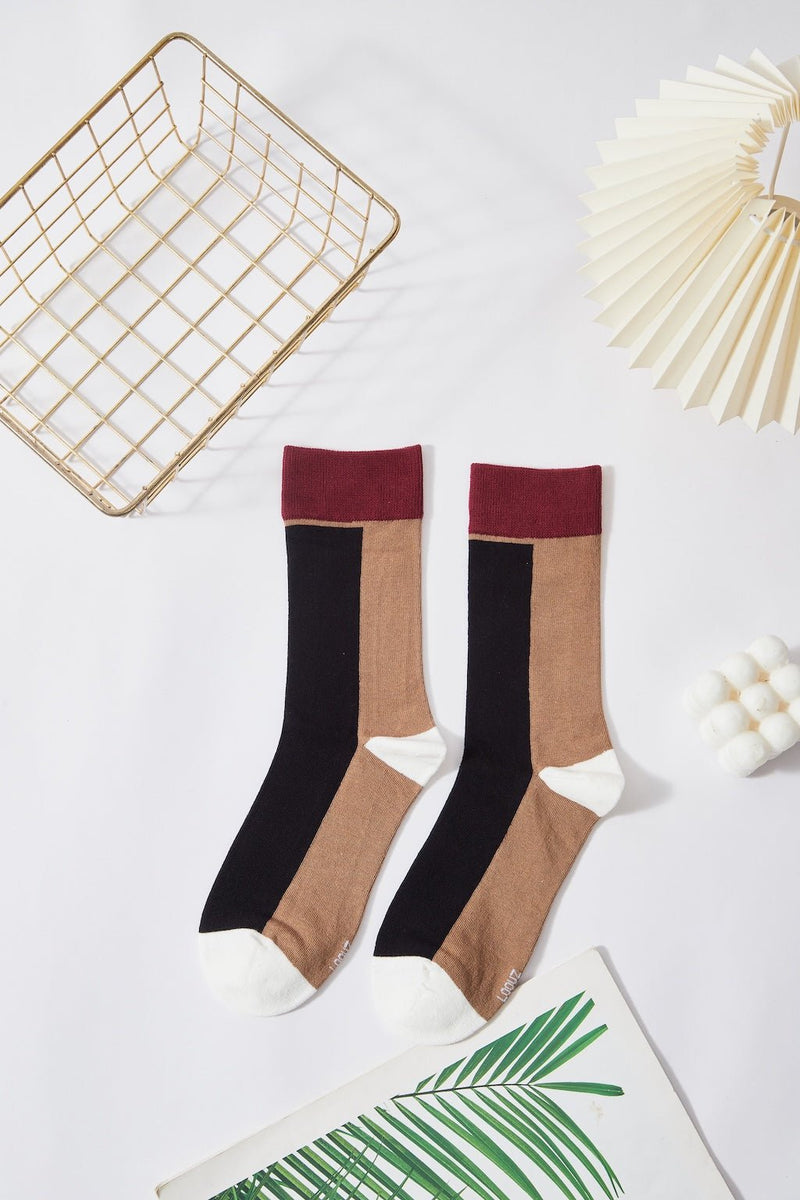 Bold Contrast Socks - LOOUZ