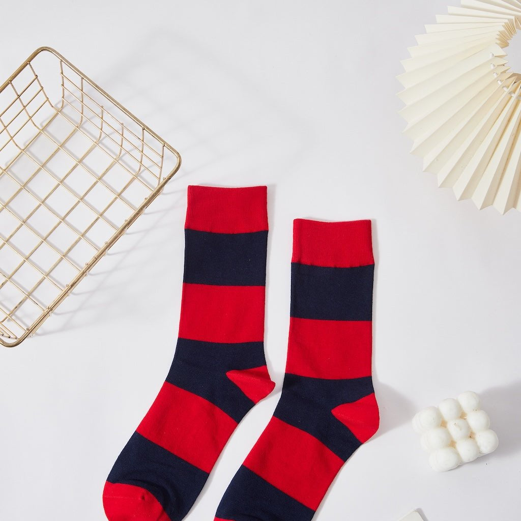 Festive Stripes Socks - LOOUZ