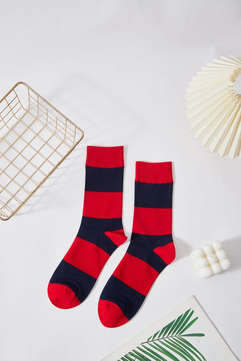 Festive Stripes Socks - LOOUZ