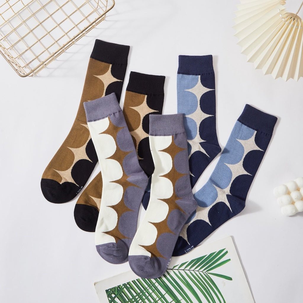 Geo Dot Socks - LOOUZ