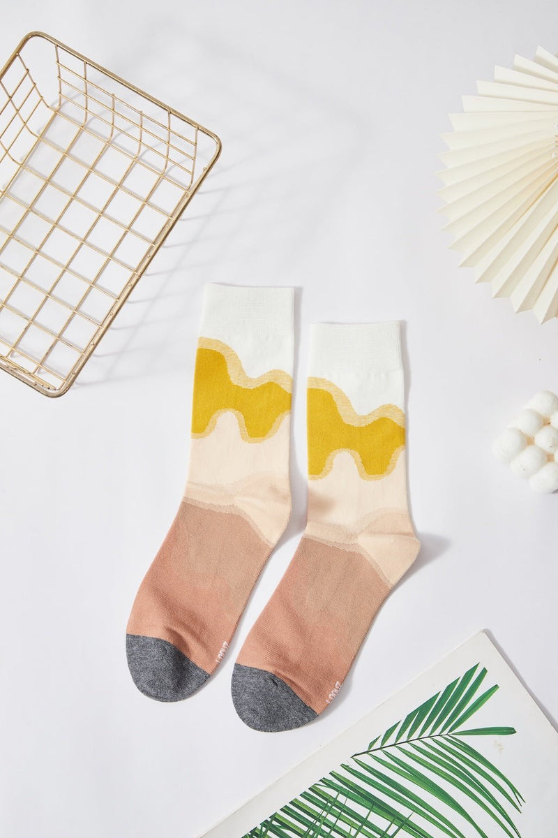 Pastel Wave Socks - LOOUZ