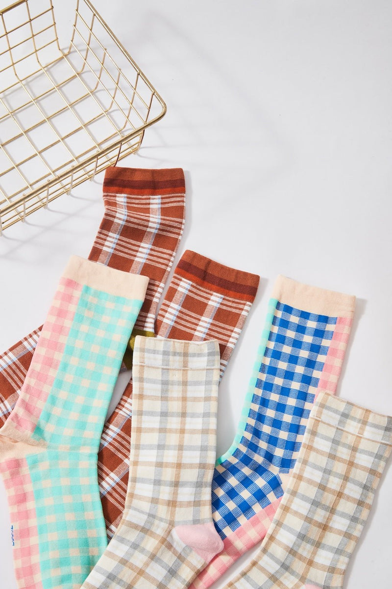 Plaid Perfection Socks - LOOUZ