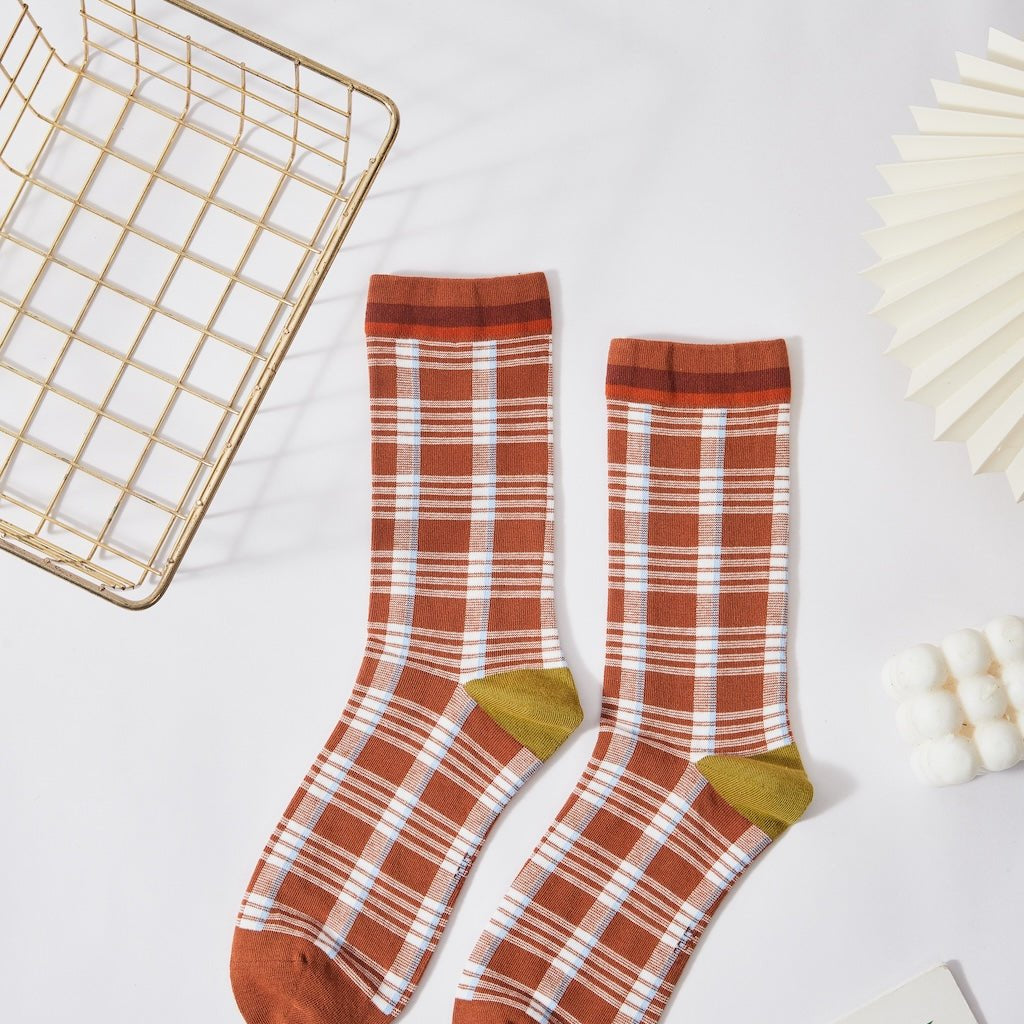 Plaid Perfection Socks - LOOUZ