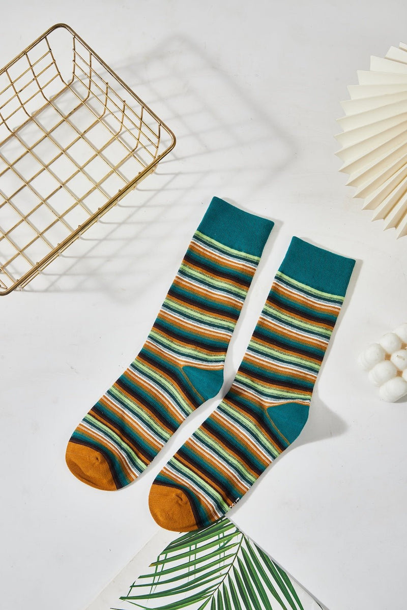 Stripe Spectrum Socks - LOOUZ