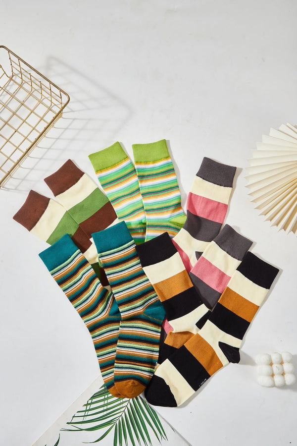 Stripe Spectrum Socks - LOOUZ