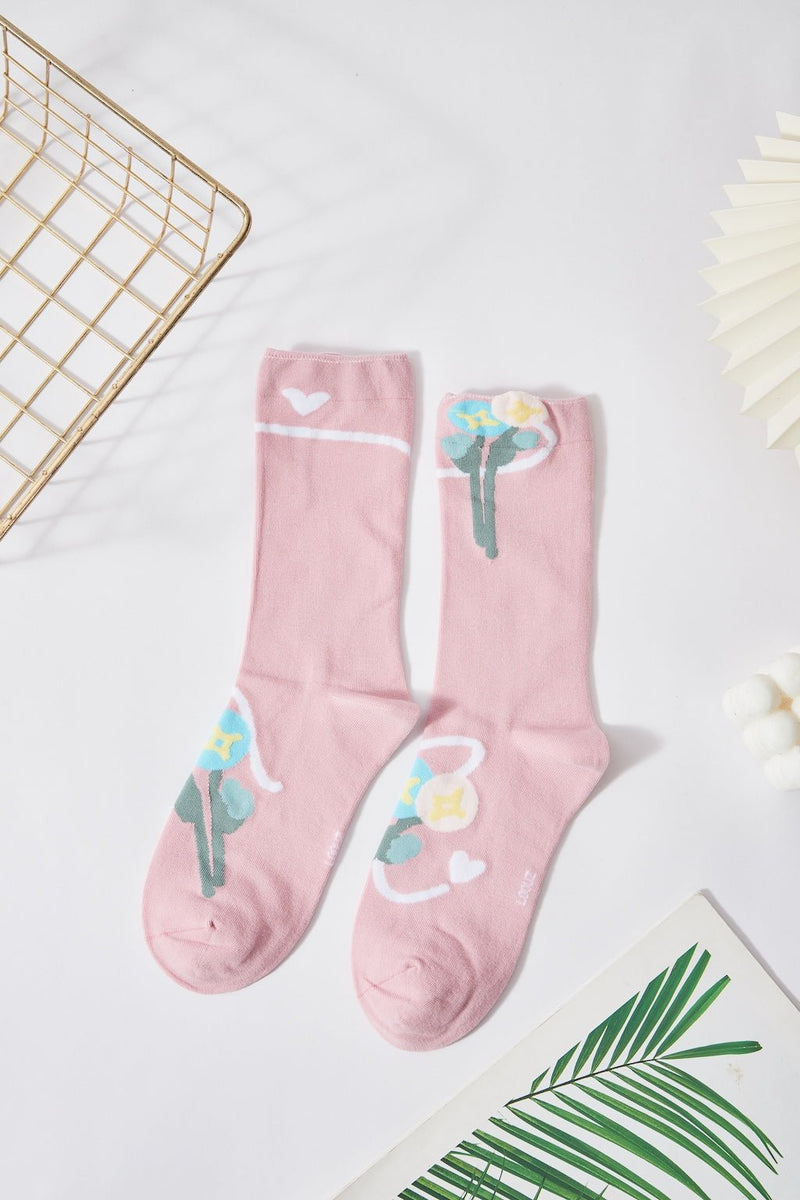 Women's Blooming Dreams Socks - LOOUZ