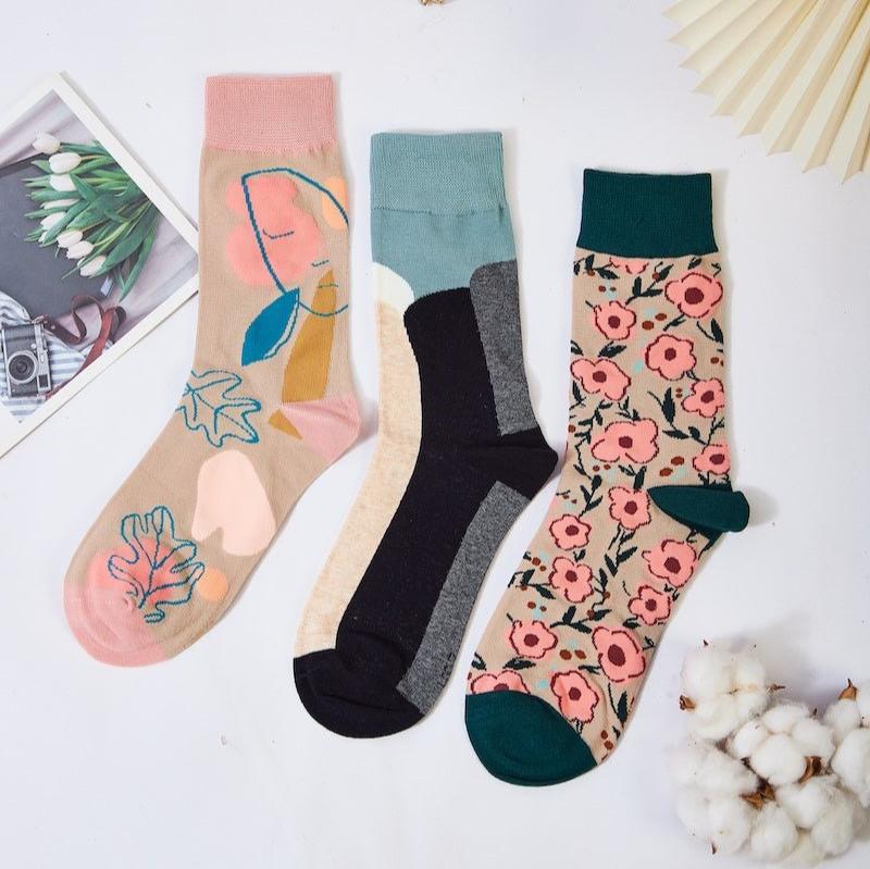 Women's Botanical Dreams Socks - LOOUZ