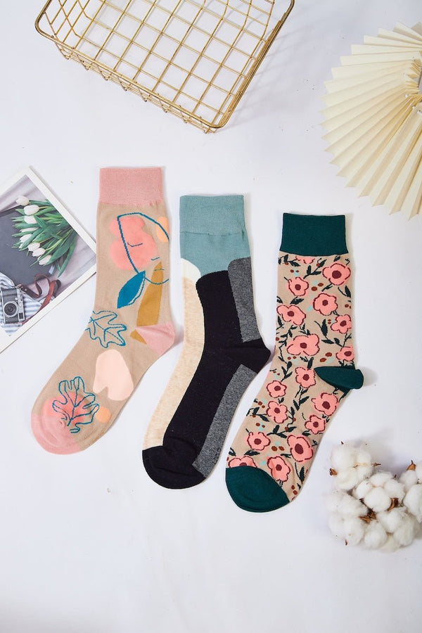 Women's Botanical Dreams Socks - LOOUZ