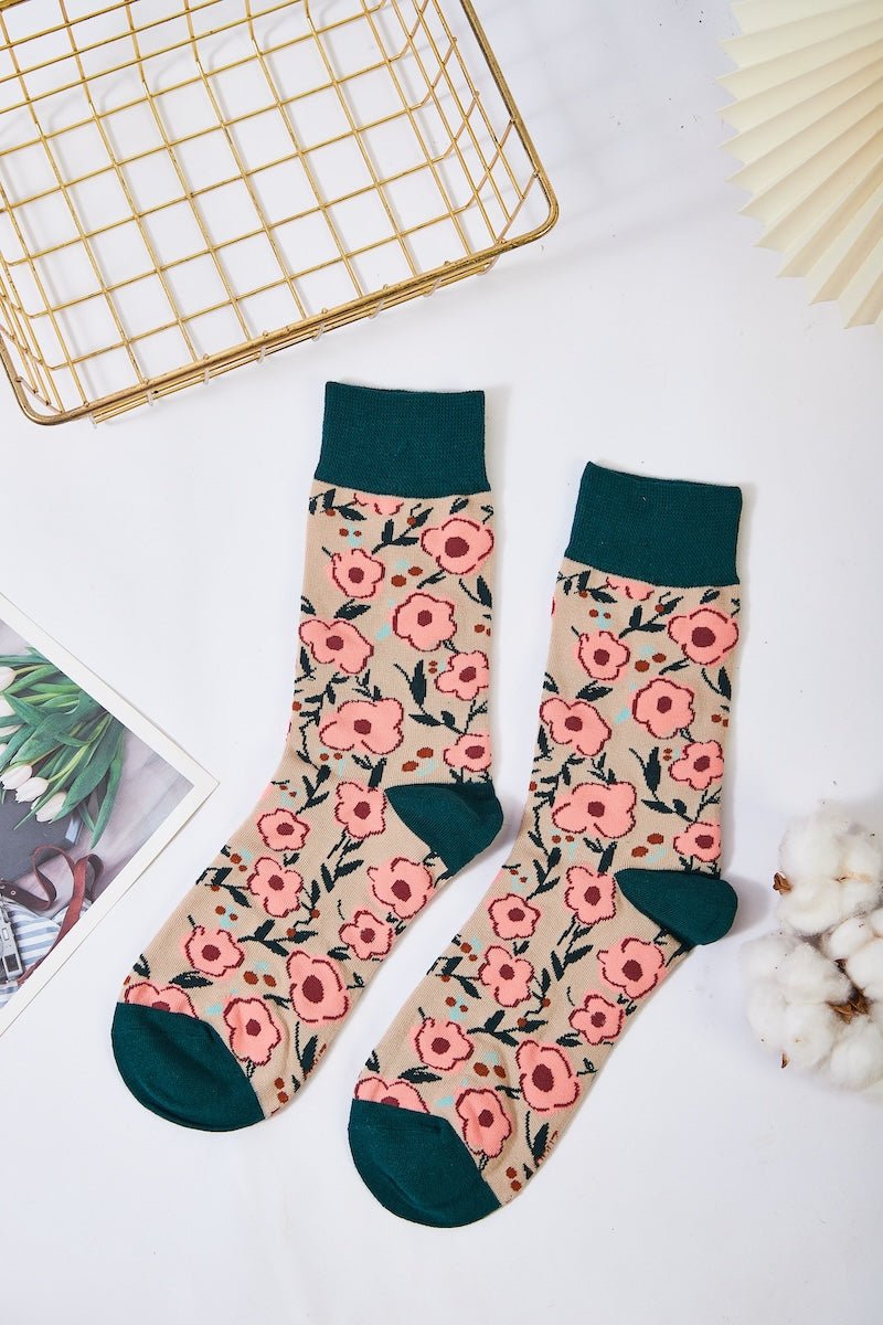 Women's Botanical Dreams Socks - LOOUZ