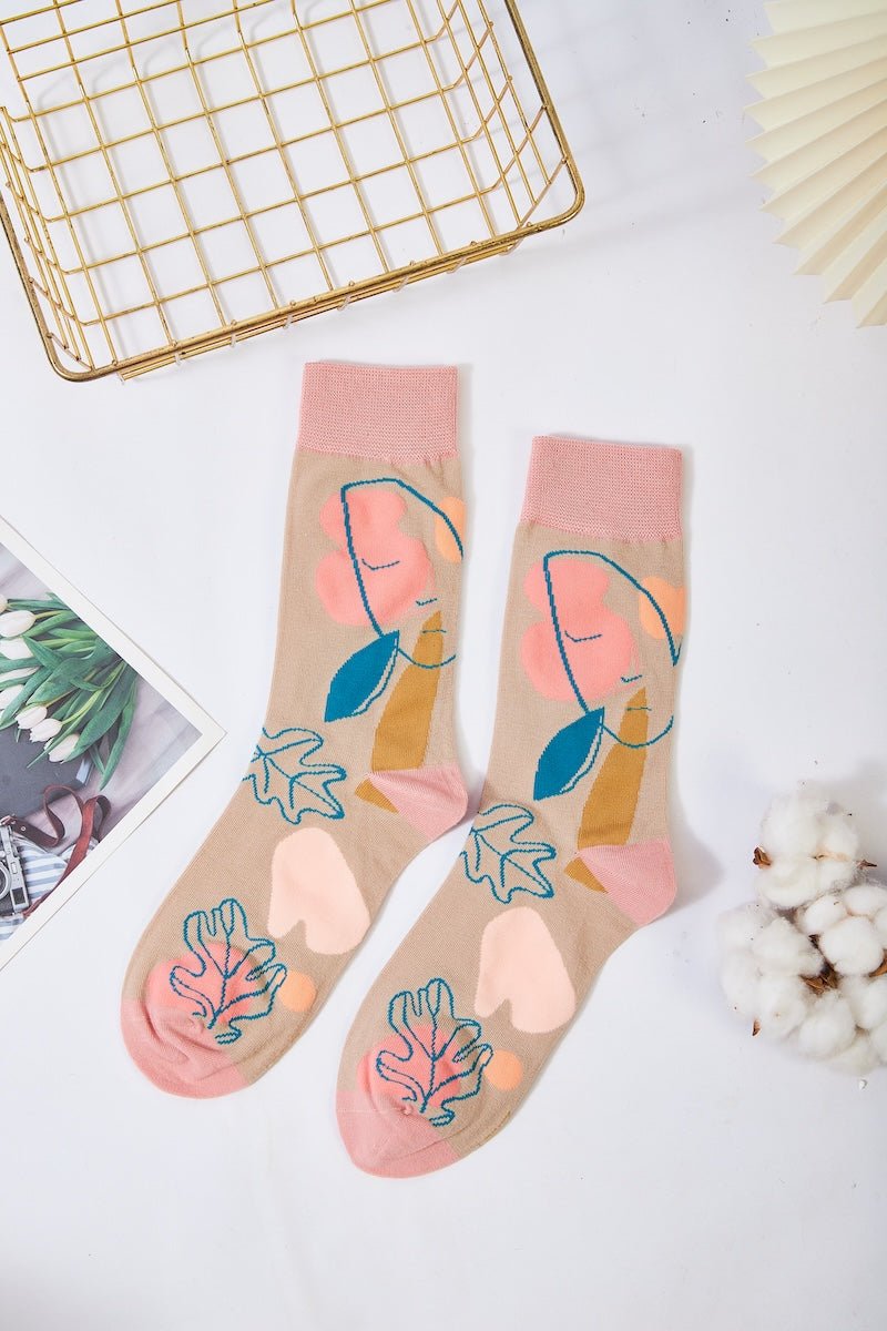 Women's Botanical Dreams Socks - LOOUZ