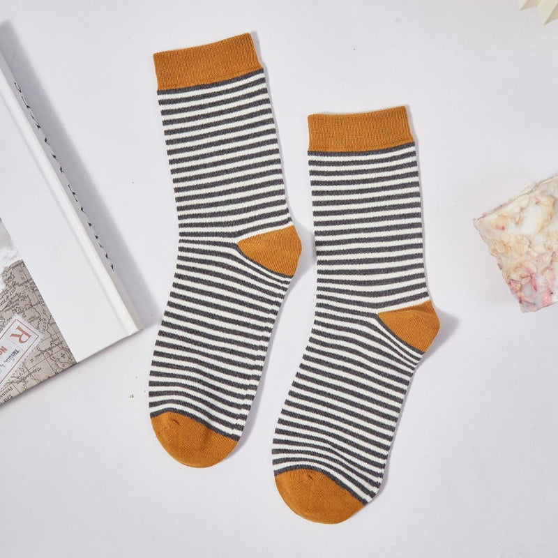 Women's Coastal Breeze Striped Socks - LOOUZ