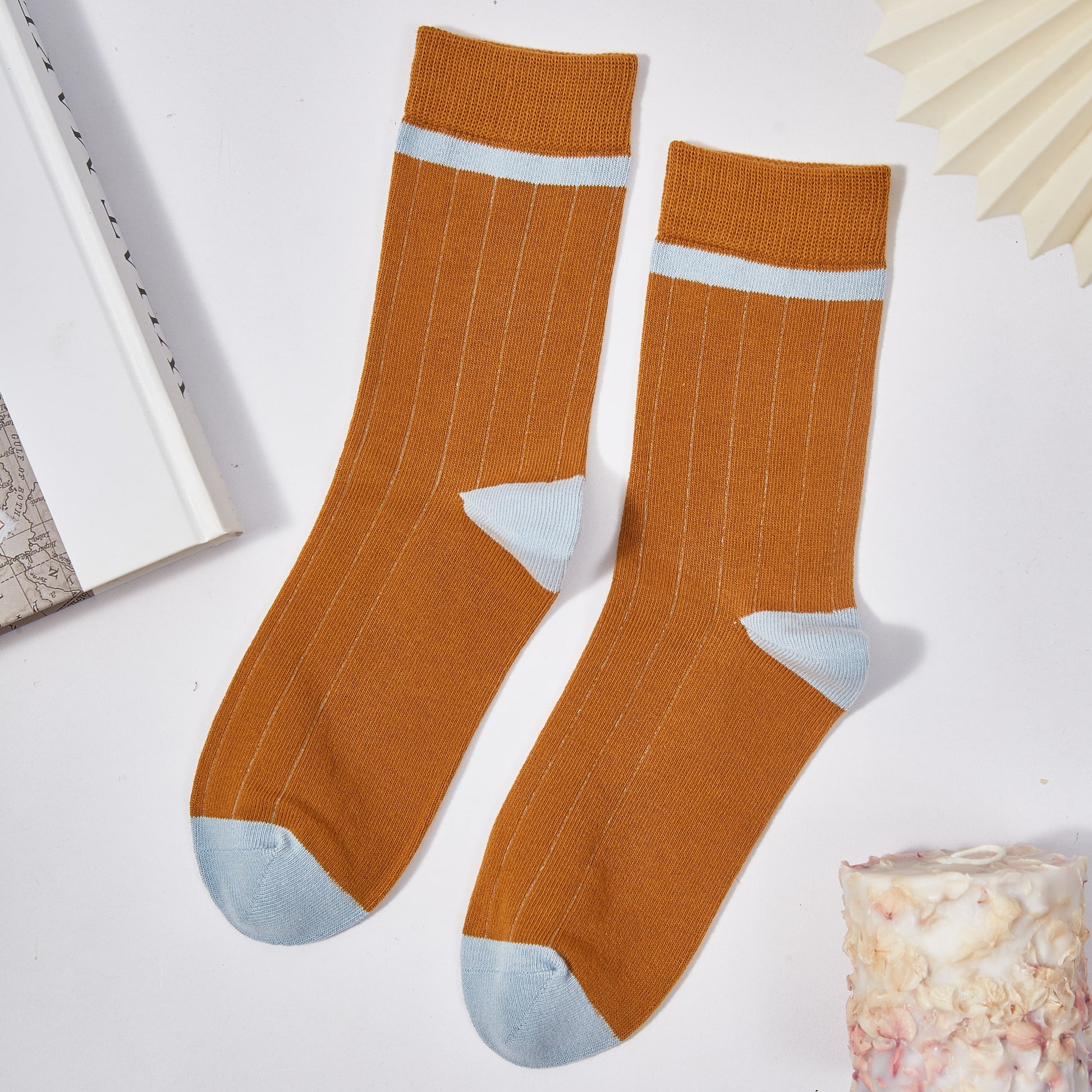 Women's Nature's Harmony Ribbed Socks Collection - LOOUZ