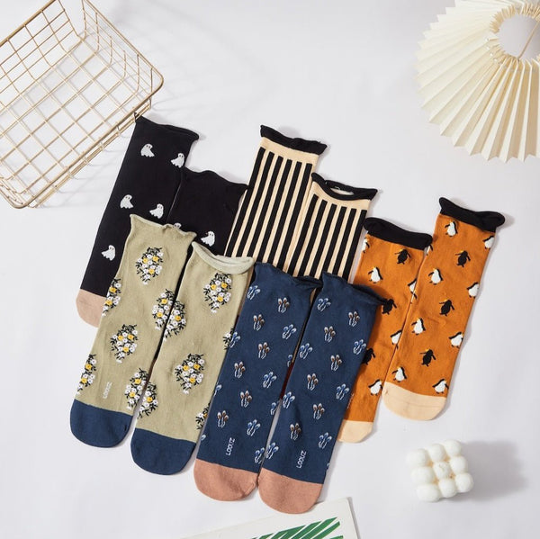 Women's Whimsical Charm Socks Collection - LOOUZ