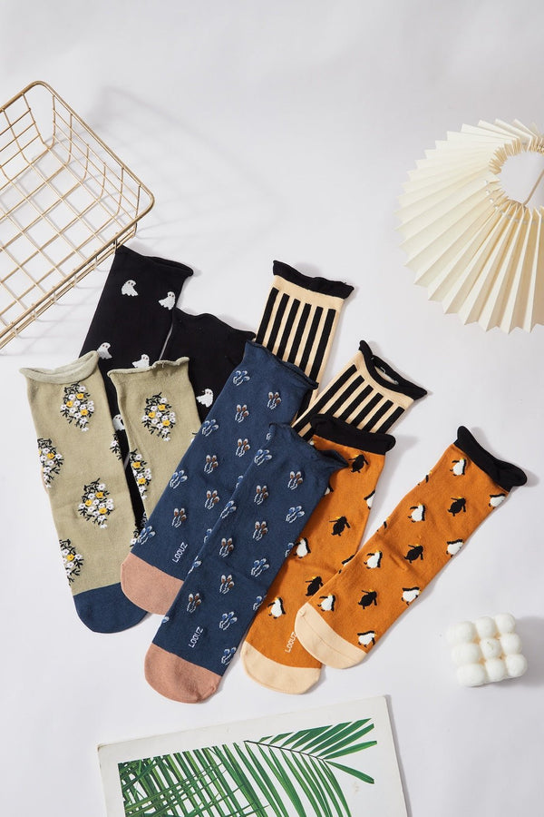 Women's Whimsical Charm Socks Collection - LOOUZ