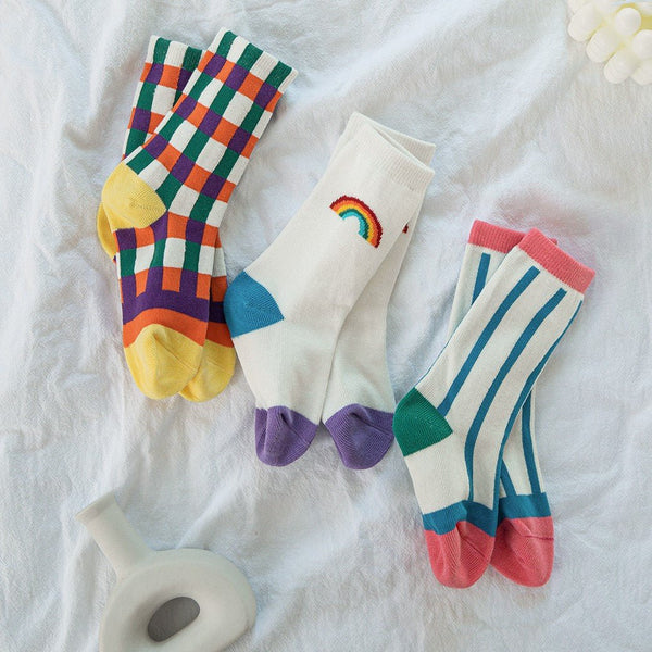 Kid's Color Burst Socks - LOOUZ