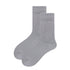 Men's Three Pairs Crew Socks - Light Gray - LOOUZ