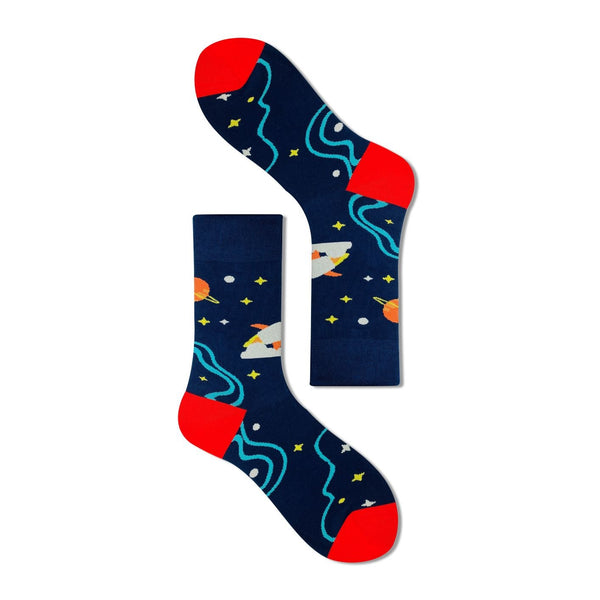 Unisex Aircraft Socks-Multicolored - LOOUZ