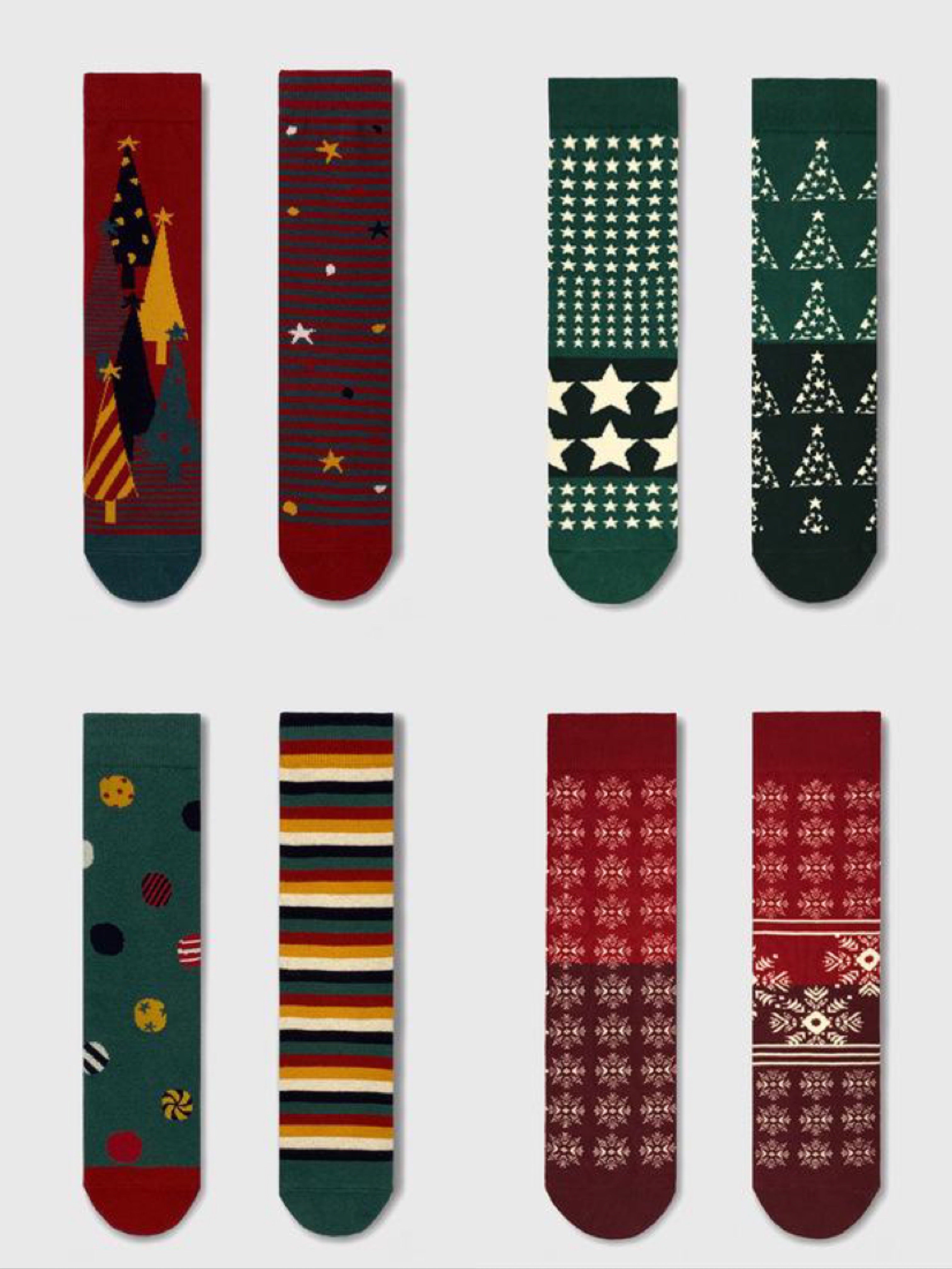 Unisex Christmas Gift Box-Four Pairs - LOOUZ