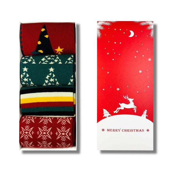 Unisex Christmas Gift Box-Four Pairs - LOOUZ