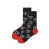 Unisex Simple Heart Socks - Crew - LOOUZ