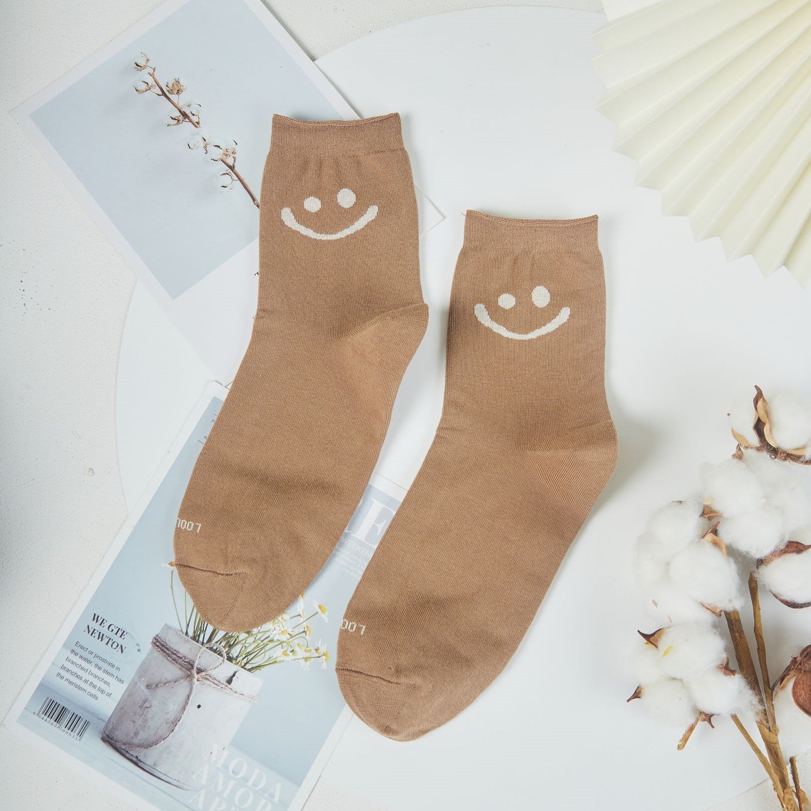 Unisex Smiley Sock Thin Upgraded - LOOUZ