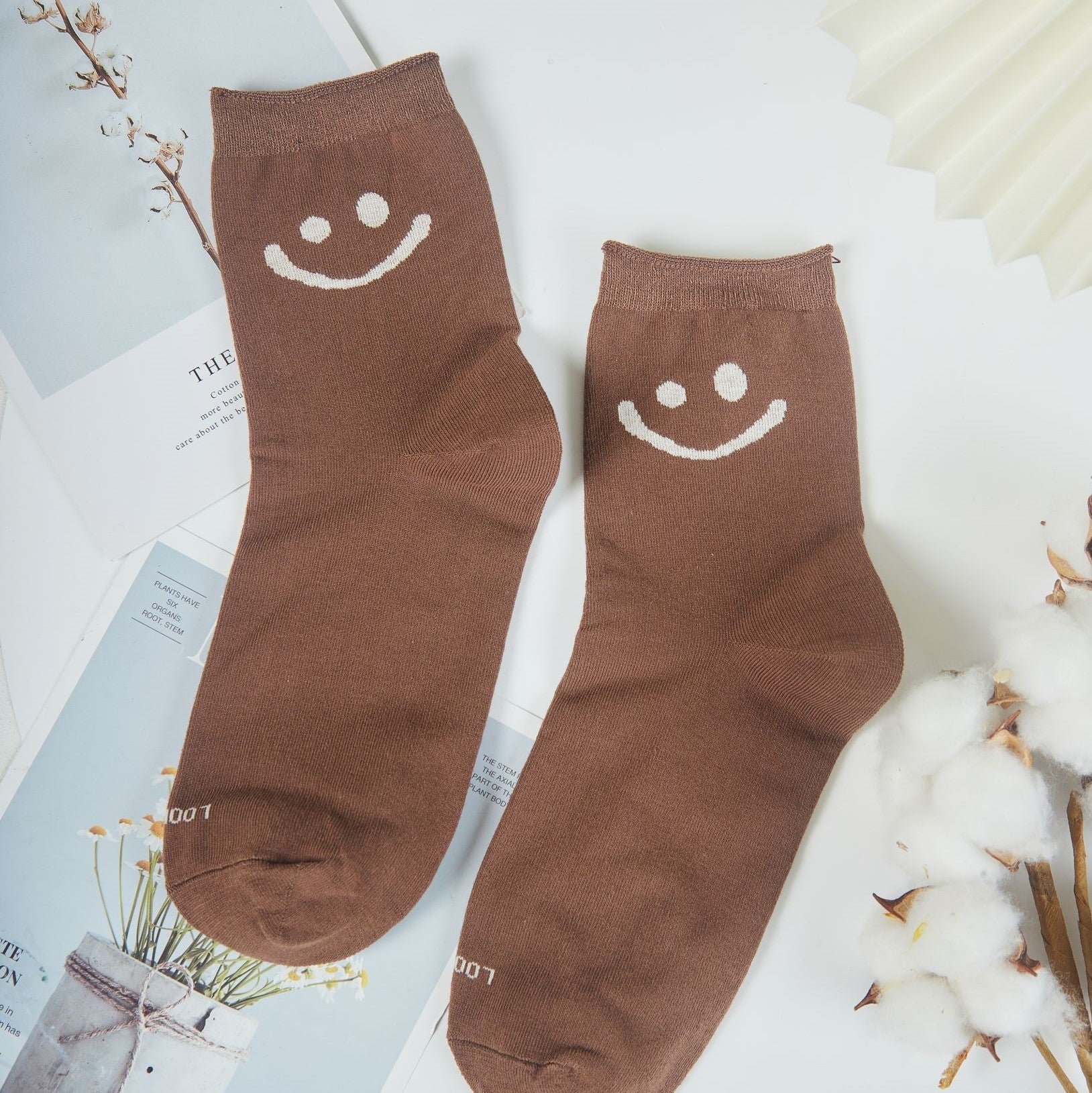 Unisex Smiley Sock Thin Upgraded - LOOUZ