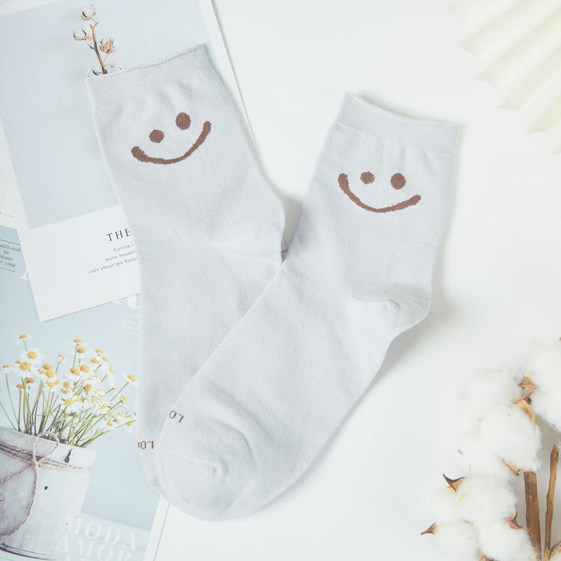Unisex Smiley Sock Thin Upgraded - LOOUZ
