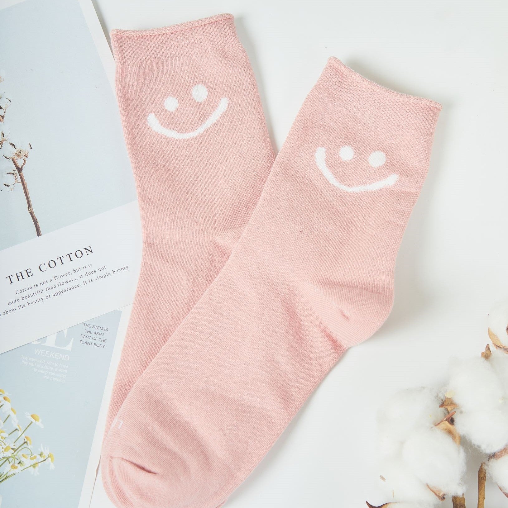 Unisex Smiley Sock Thin Upgraded - LOOUZ