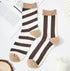 Women's Asymmetric AB Bold Striped socks - LOOUZ