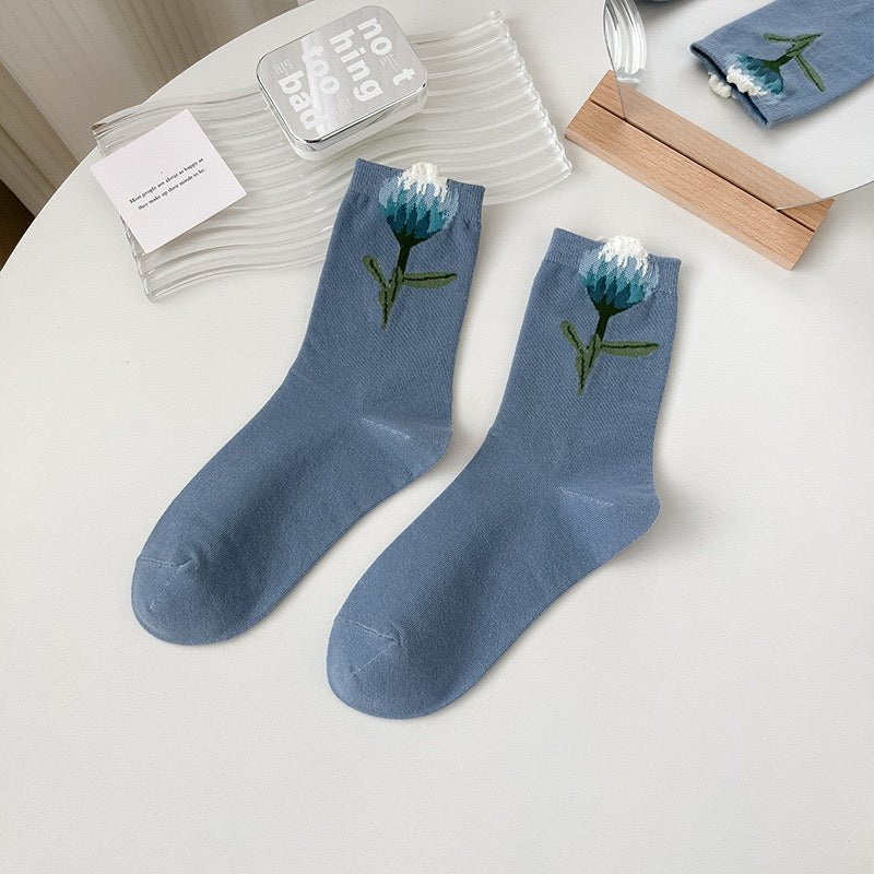 Women's Botanical Quartet Socks - LOOUZ